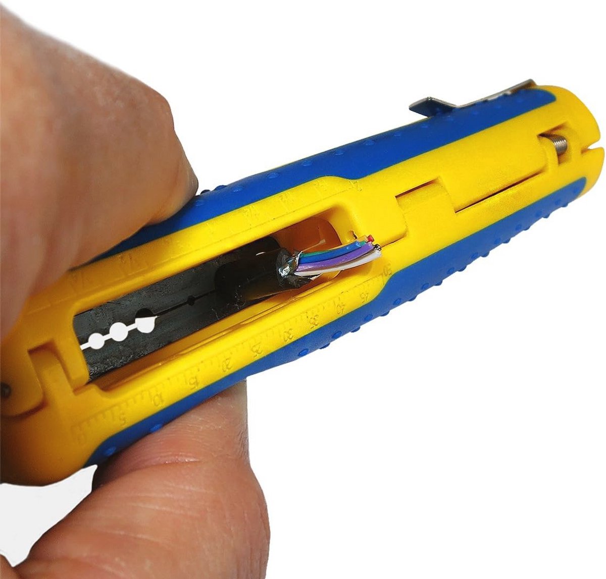 Universele kabelstripper voor kabels 10-20 AWG en laagspanningskabels 8-13 mm