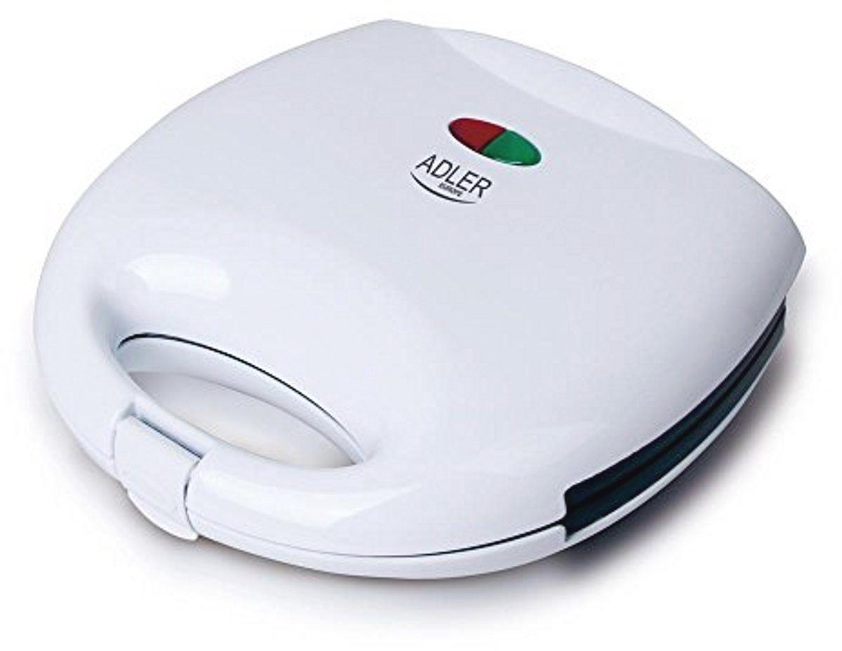 Sandwichmaker 700 Watt voor 2 Sandwiches met Antiaanbaklaag