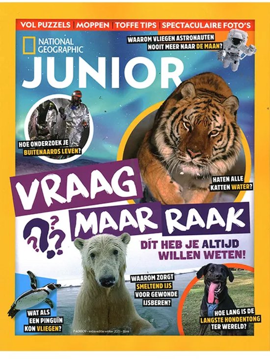 National Geographic Junior Winterboek - 01 2025