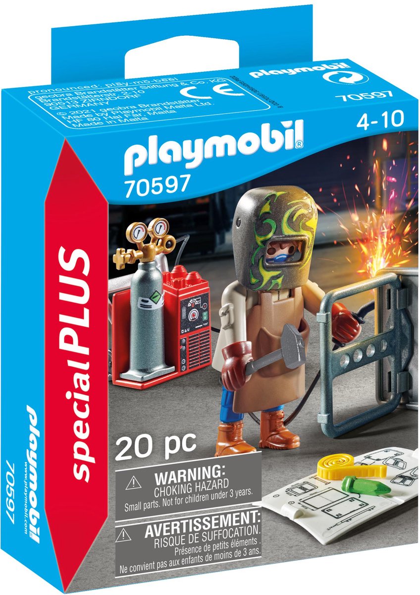PLAYMOBIL Special Plus Lasser met uitrusting - 70597