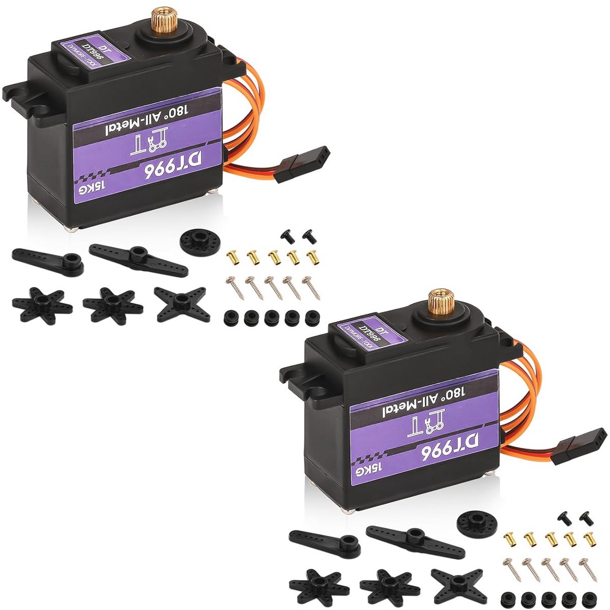 Digitale Servo met Hoog Koppel voor RC Modelbouw - 15 kg, 6 V, 180 Graden