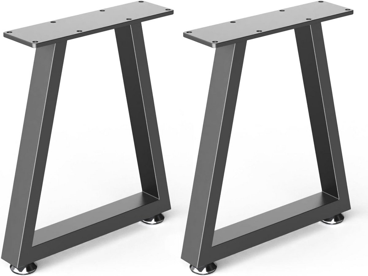 Metalen salontafel poten set van 2 - Stevige en stabiele industriële tafelpoten voor doe-het-zelvers