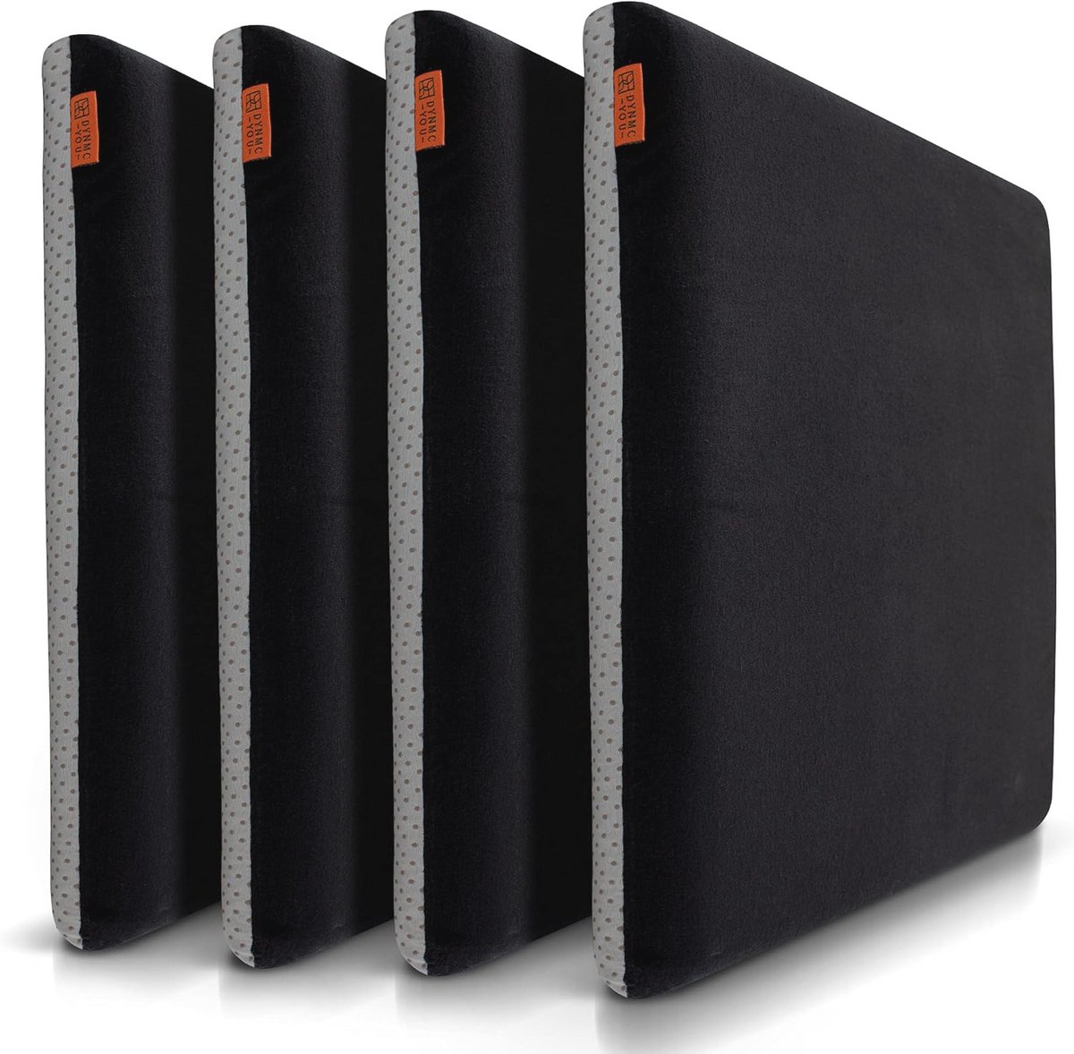 Comfortabele Zitkussens Set van 4 - Antislip, Wasbare Hoes, Ergonomisch Ontwerp voor Eetkamerstoelen