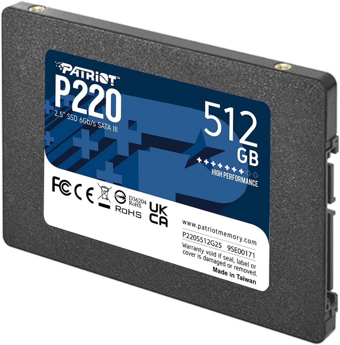 Interne SSD 256GB SATA 3 2.5 inch Snelle Opslag