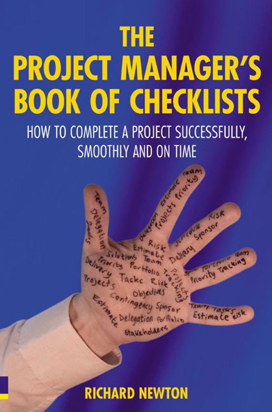 Project Manager'S Book Of Checklists - cover