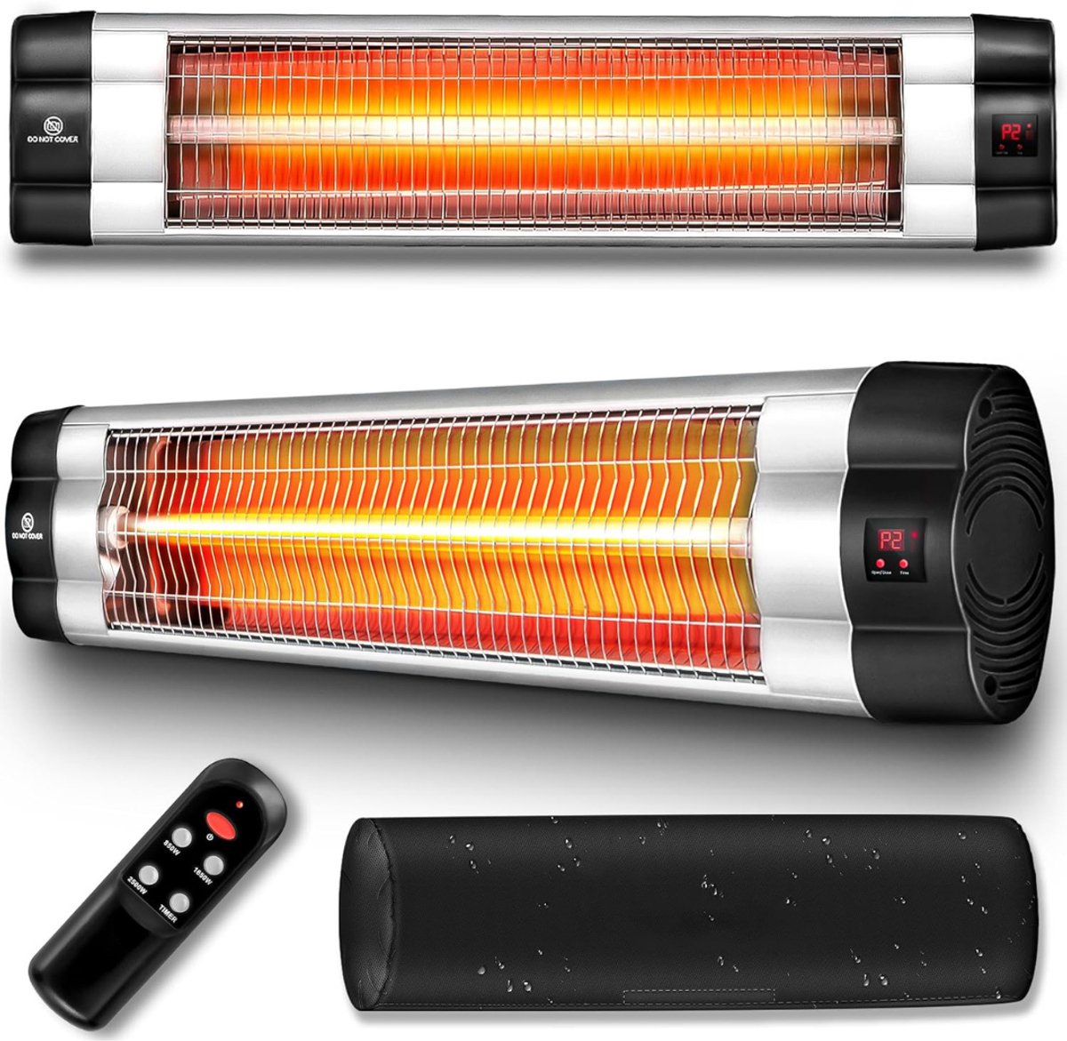 VLSelect® Terrasverwarmer - Heater - Infrarood Verwarming - 3 Warmtestanden