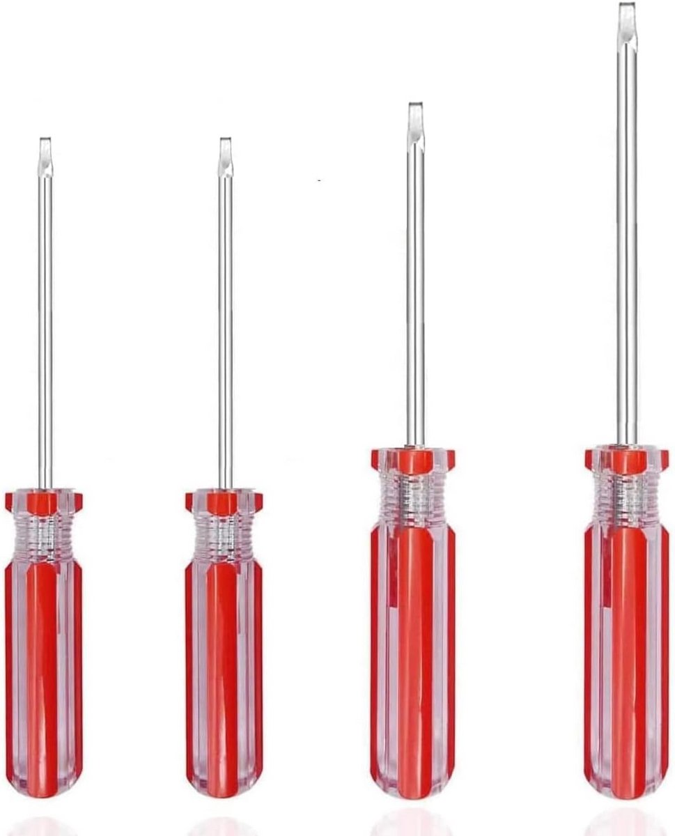 Vierkante kopschroevendraaierset met magnetische tips - 4 maten