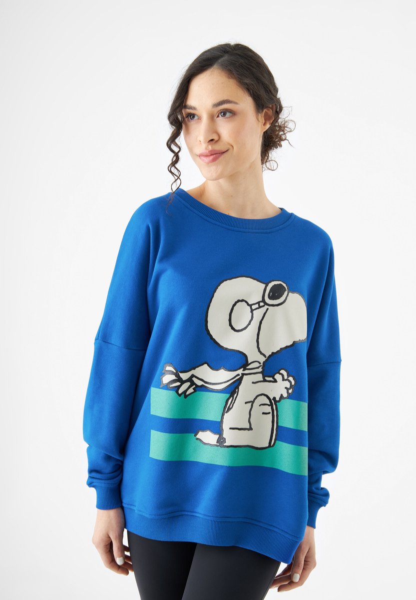 Codello Peanuts™ katoen sweatshirt met Snoopy-applicatie