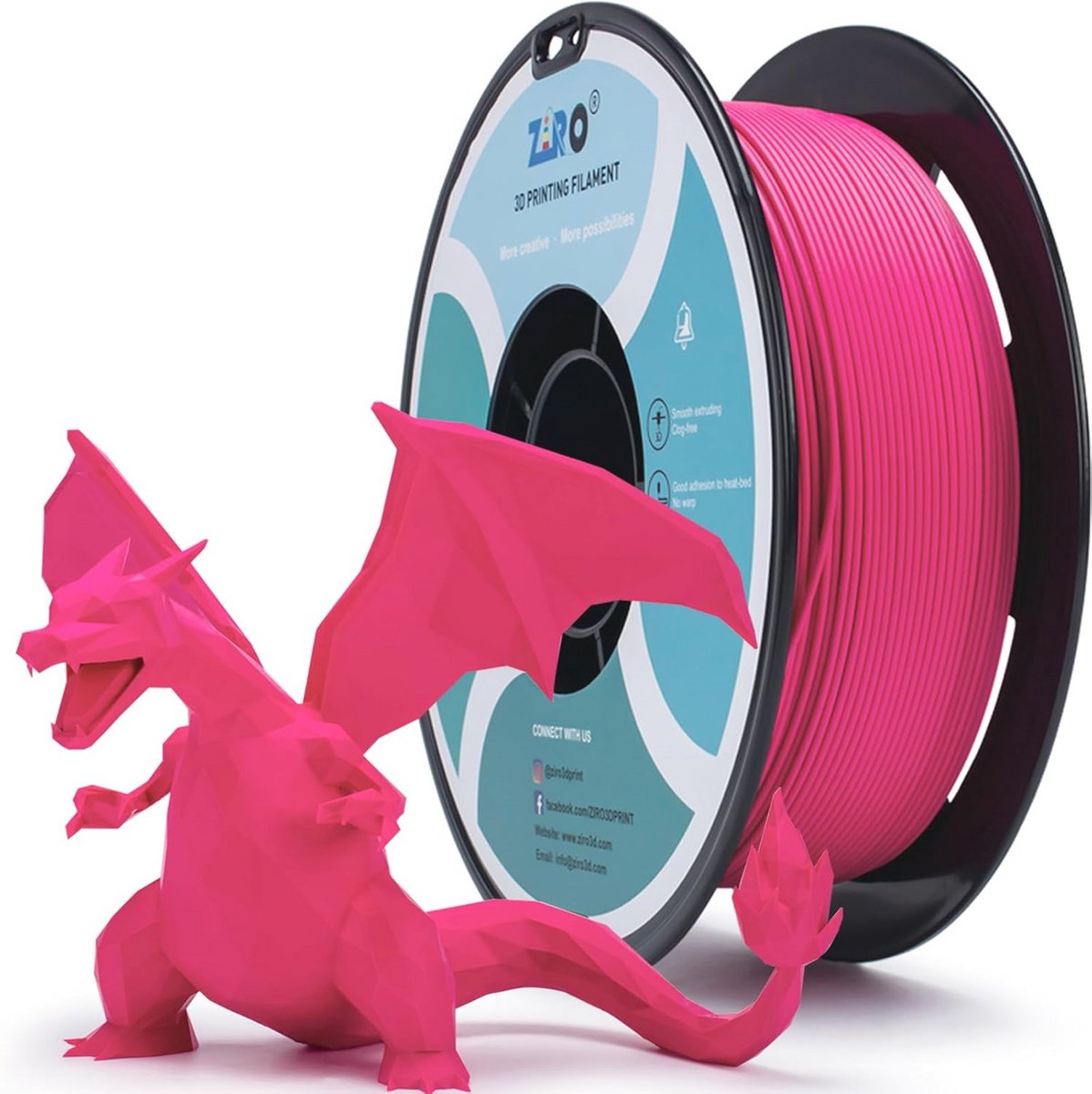 Matte Pastel 1.75mm PLA Filament voor 3D Printen - 1kg Spoel met Nauwkeurigheid