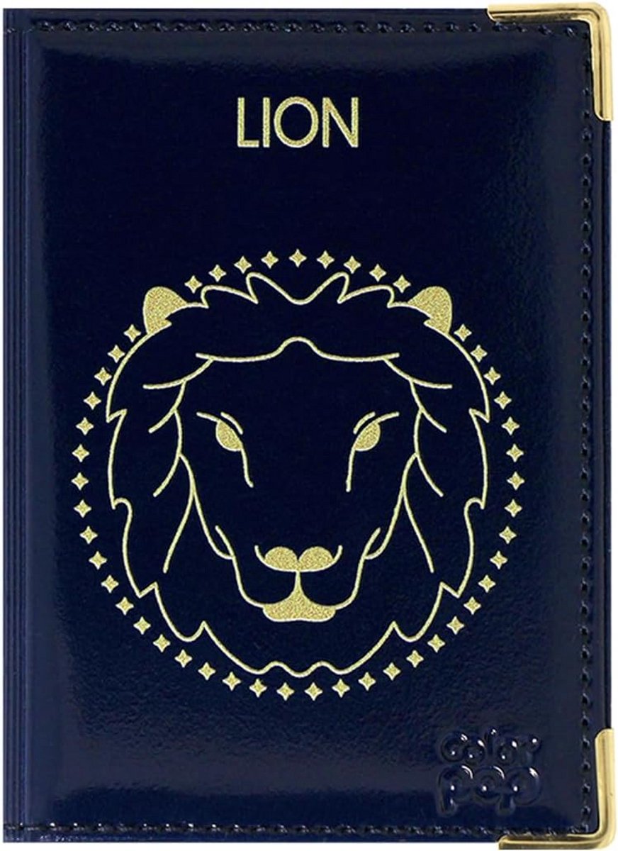 Luxe Astrologie Cardhouder Plat & Anti-RFID Bescherming - Creditcardhouder Maken in Frankrijk