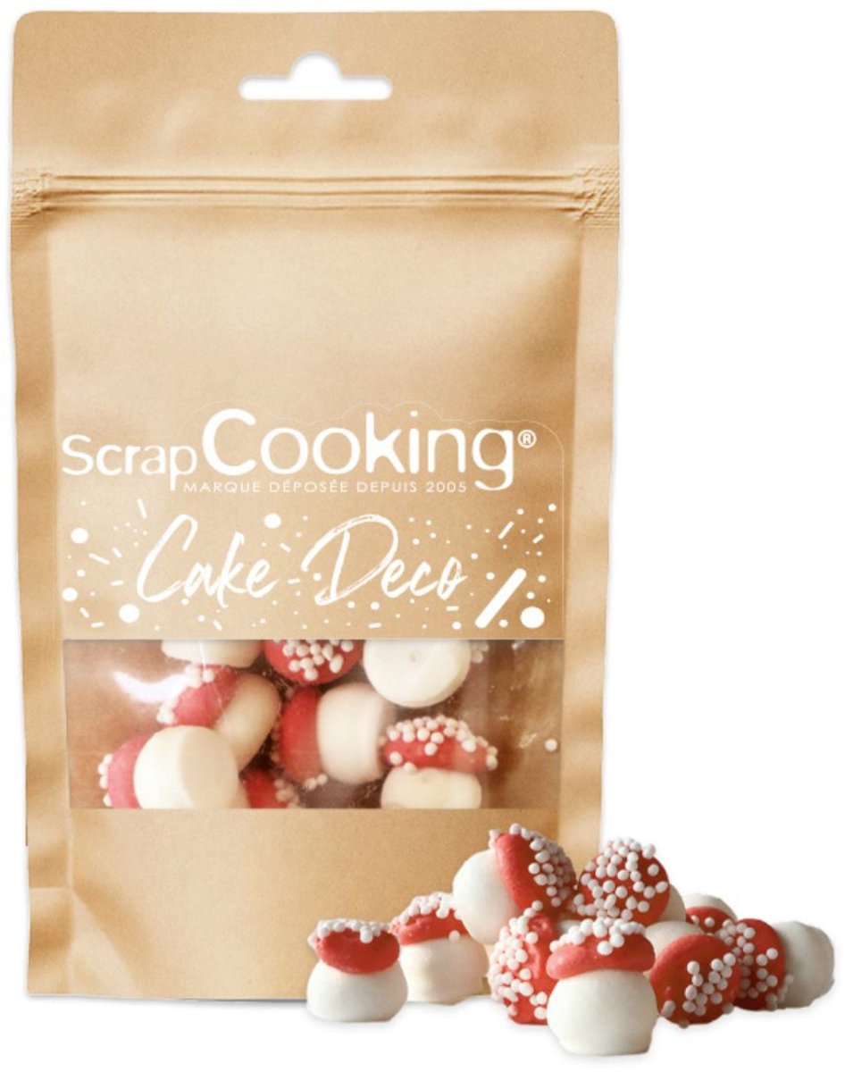 ScrapCooking Meringue Paddenstoelen 25g