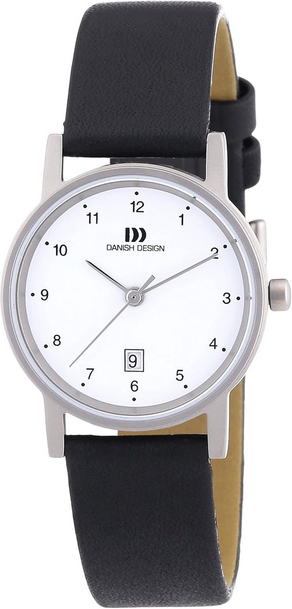 Dameshorloge met Analoge Quartz en Leren Band