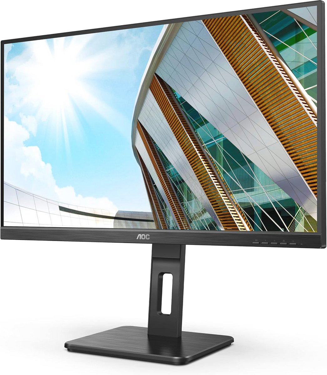 27 Inch 4K UHD Monitor met USB-C, Adaptive Sync en Ergonomisch Ontwerp