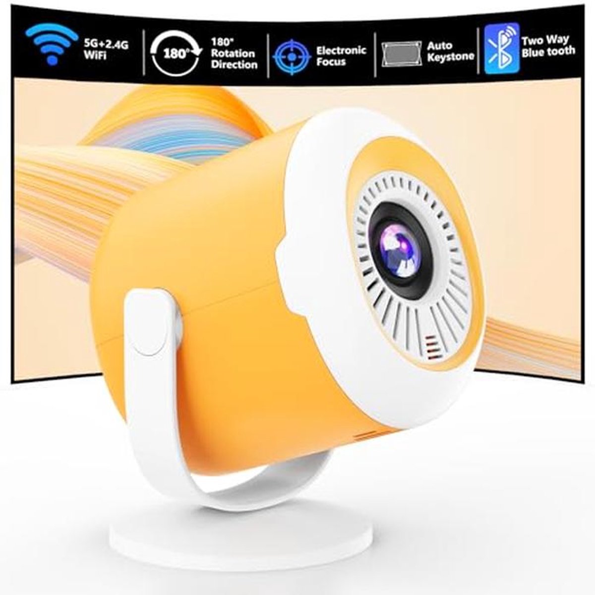 Draagbare Mini Projector voor Outdoor Films