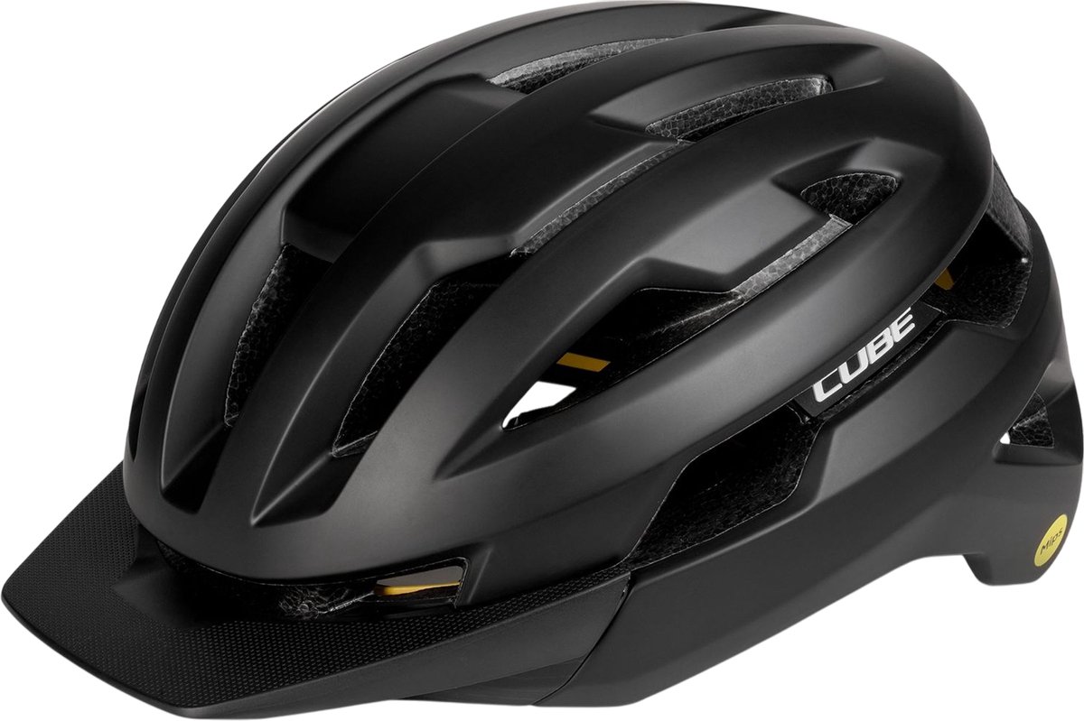 CUBE Fietshelm HERON TEAMLINE Wit/Oranje M (52-57)