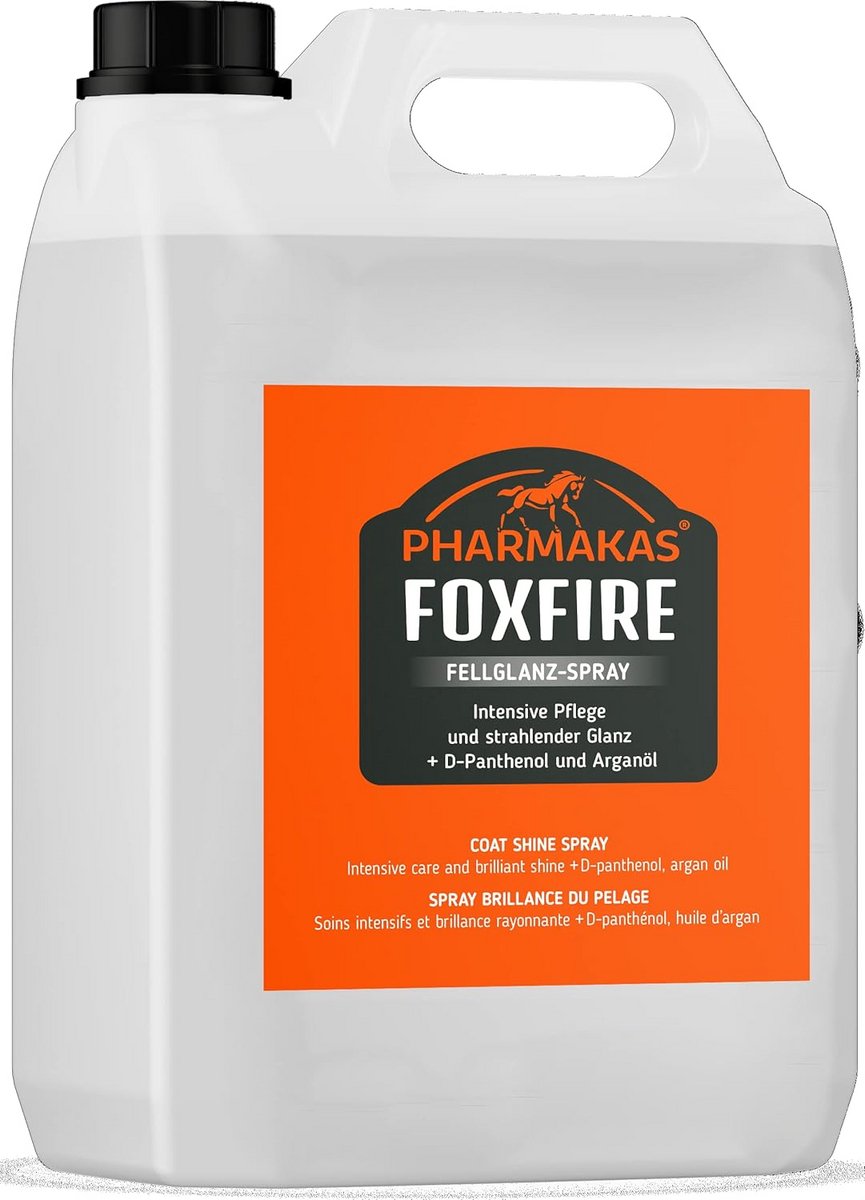 Glanzende Paardenverzorging Spray voor Manen en Staart - 5 Liter