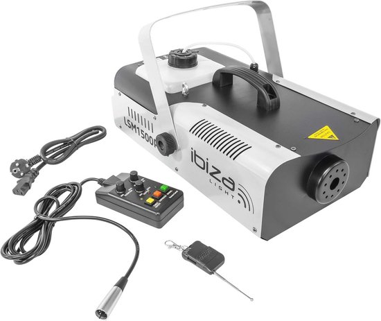 Ayra Rookmachine Professionele 1500W Rookmachine met DMX en Afstandsbediening | bol