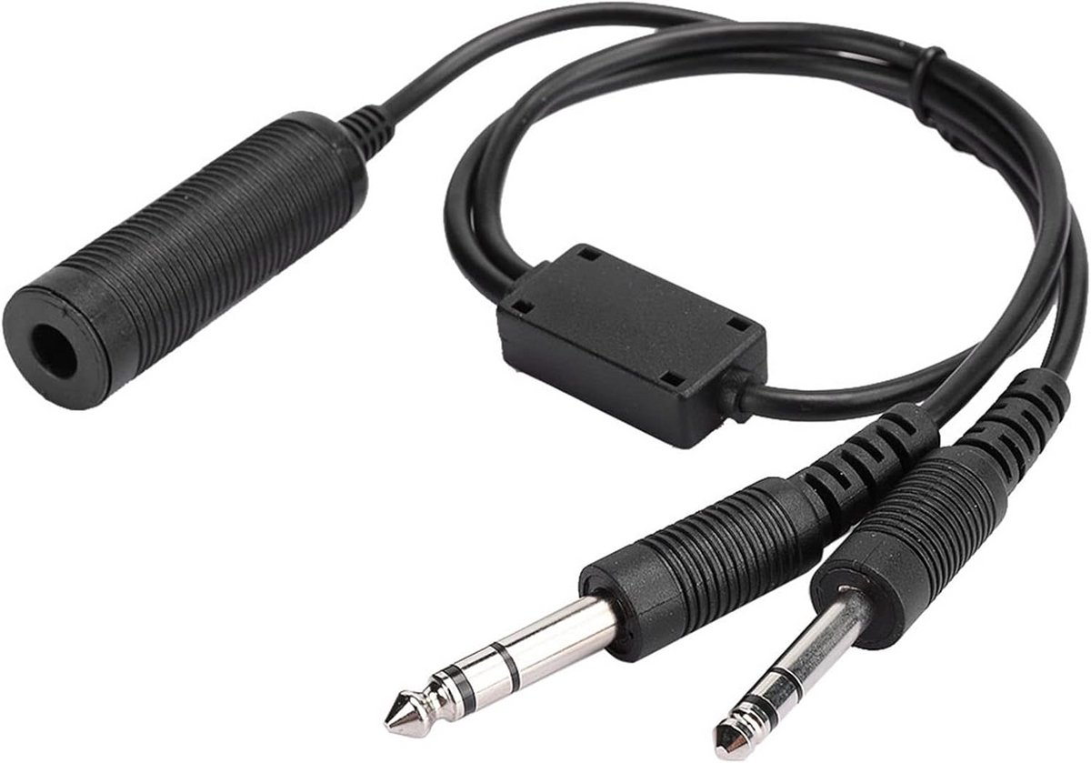 Helikopter Naar Algemene Luchtvaart Headset Adapterkabel