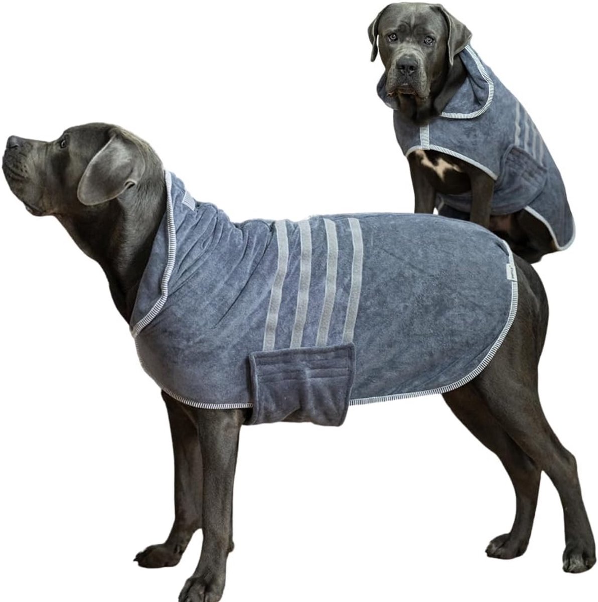 Zachte en Absorberende Badjas voor Middelgrote Honden - Warmte & Droogcomfort