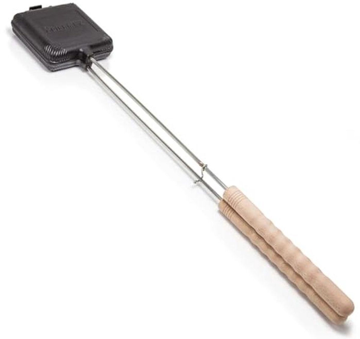 Robuuste Gietijzeren Sandwichmaker – Ideaal voor Kampvuur, Camping & Outdoor-keuken