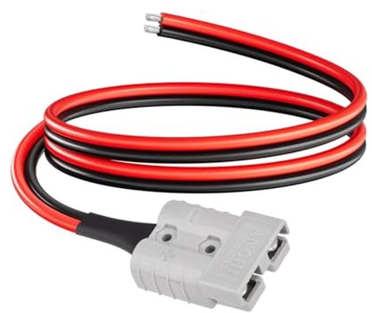 10AWG Anderson Connector 50 Amp Kabel - 2FT Kabel voor Batterij Aansluitingen in Zonne- en Windenergie Systemen