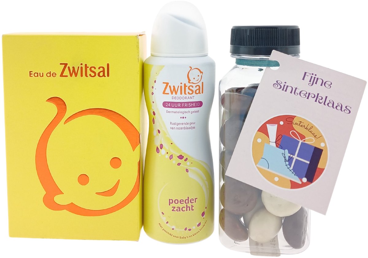 Zwitsal Eau de Zwitsal Cadeauset – 3-delig – Eau de Toilette + Deo + Kruidnoten – Cadeau voor haar