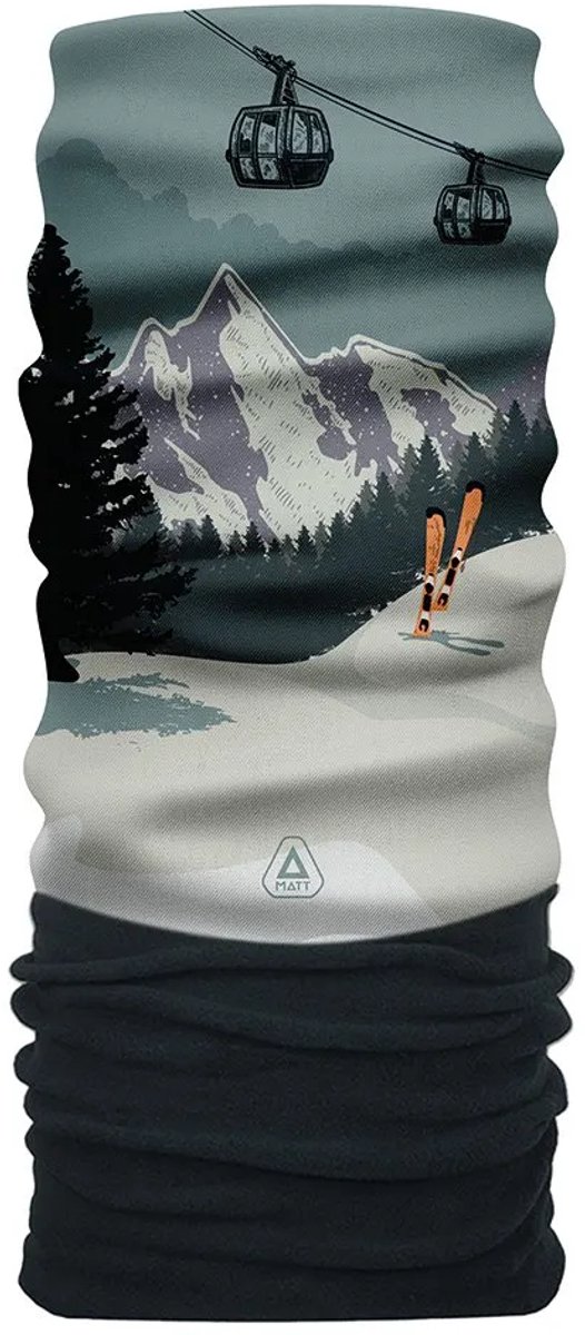 Matt Coolmax Nekwarmer Blauw