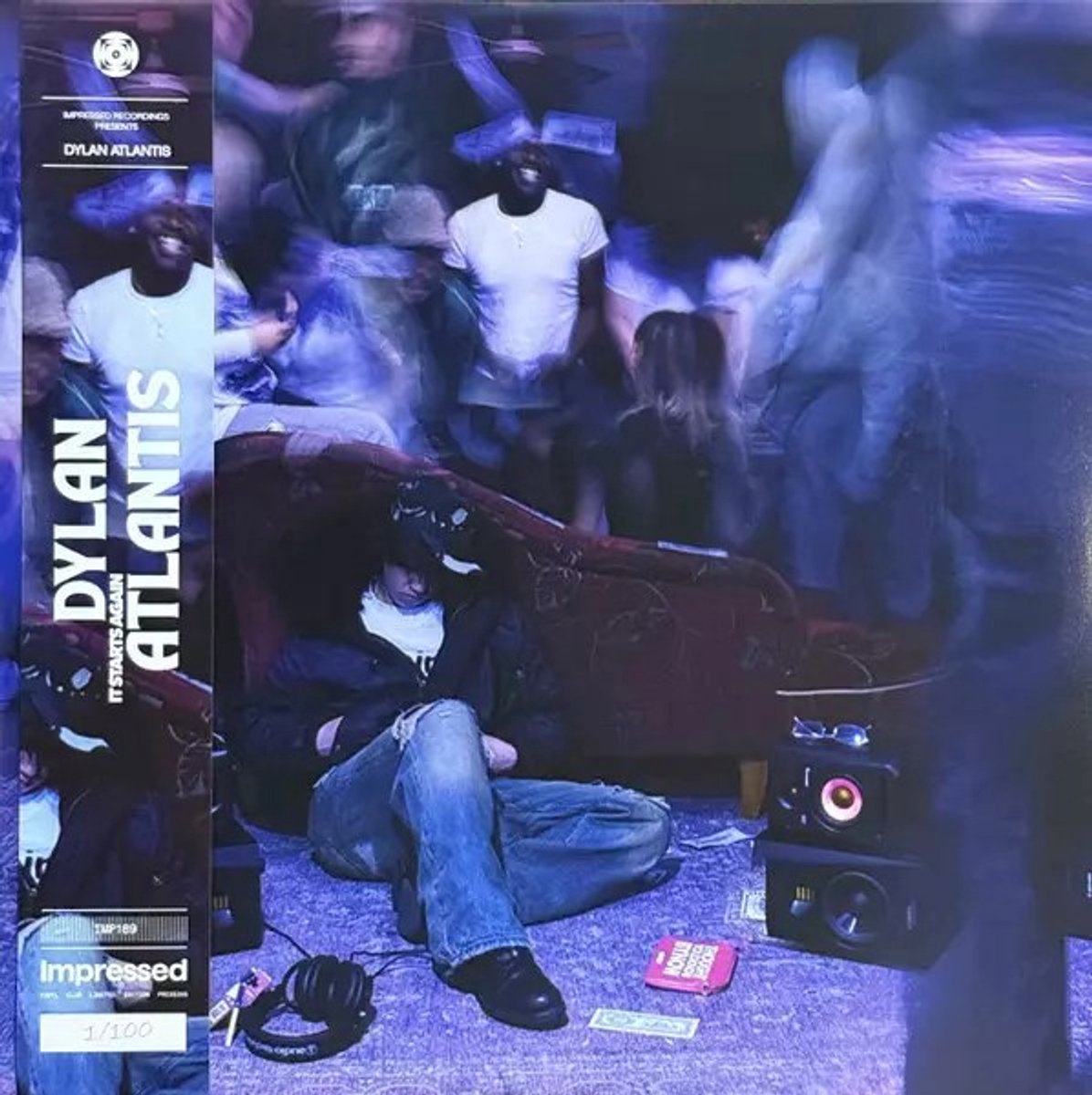 Dylan Atlantis - It Starts Again (LP) (Coloured Vinyl)