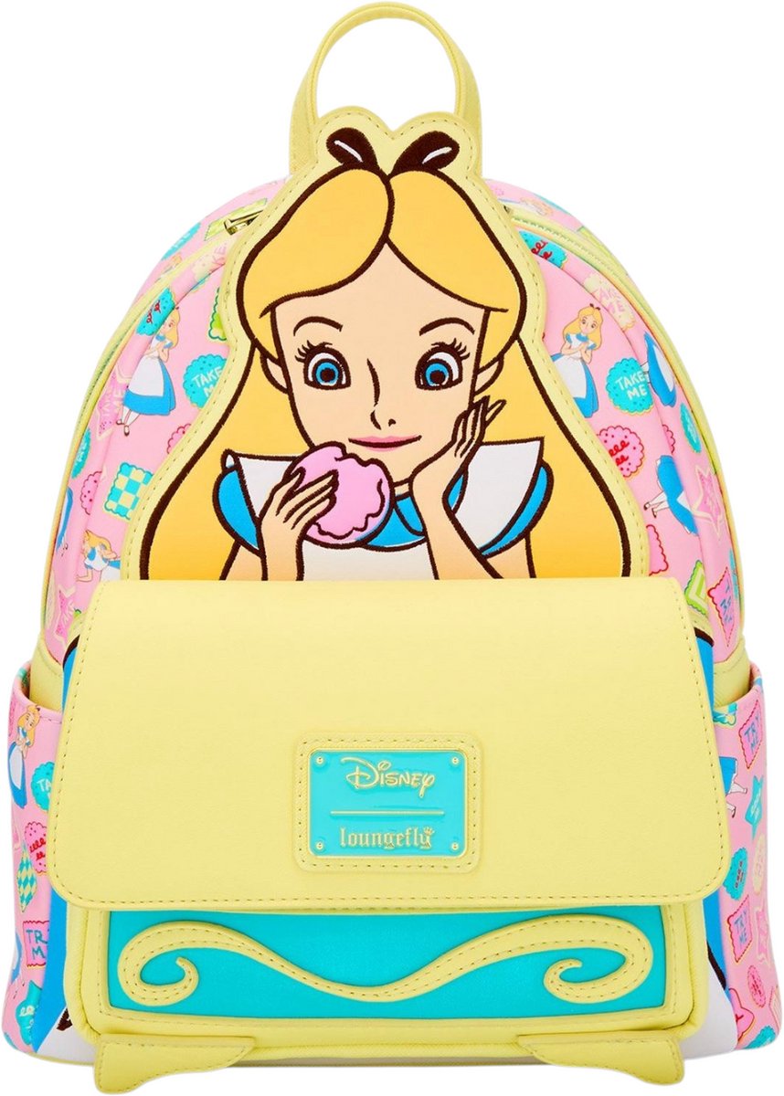 Loungefly – BL – Disney Alice in Wonderland Alice Cookies Mini Rugzak