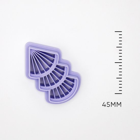25x Geometrische Vormen Klei Oorbel Polymer Cutters Kit Accessoires Klei Gereedschap Oranje, Oranje 25 Stks, 15. x 10.5 x 4 cm