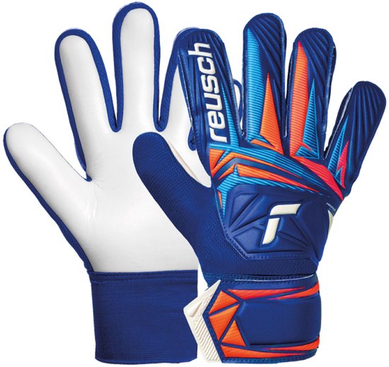 REUSCH Sporthandschoenen 'Attrakt Freegel Gold X GluePrint Finger Support' in Zwart | ABOUT YOU