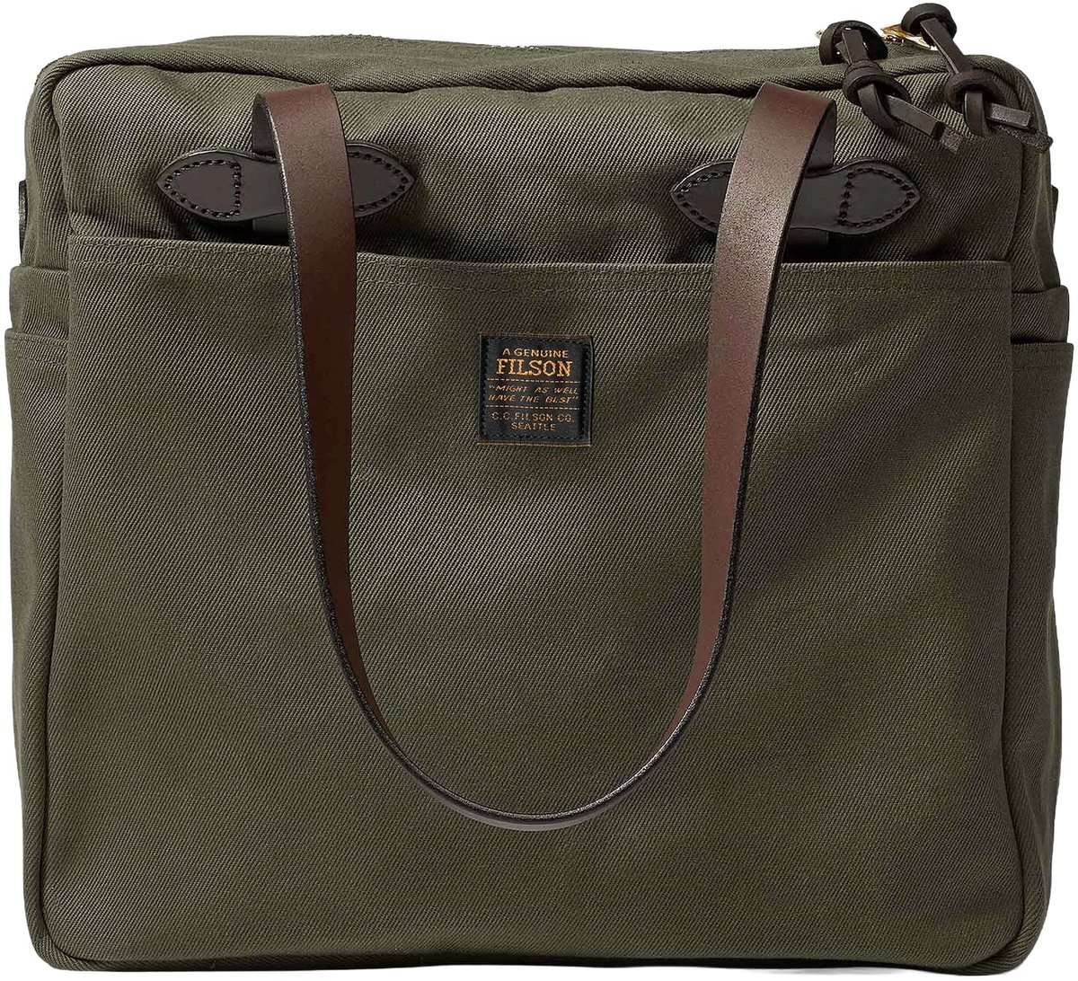 Filson Rugged Twill Original - Aktetas 40.5 cm (otter green)