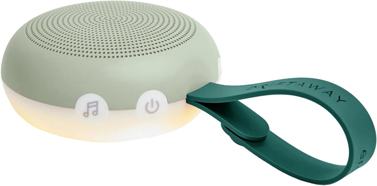 ergoPouch Drift Away White Noise - Slaaphulp - White Noise machine - Slaaptrainer baby - Slaaphulp - Witte ruis - Sage