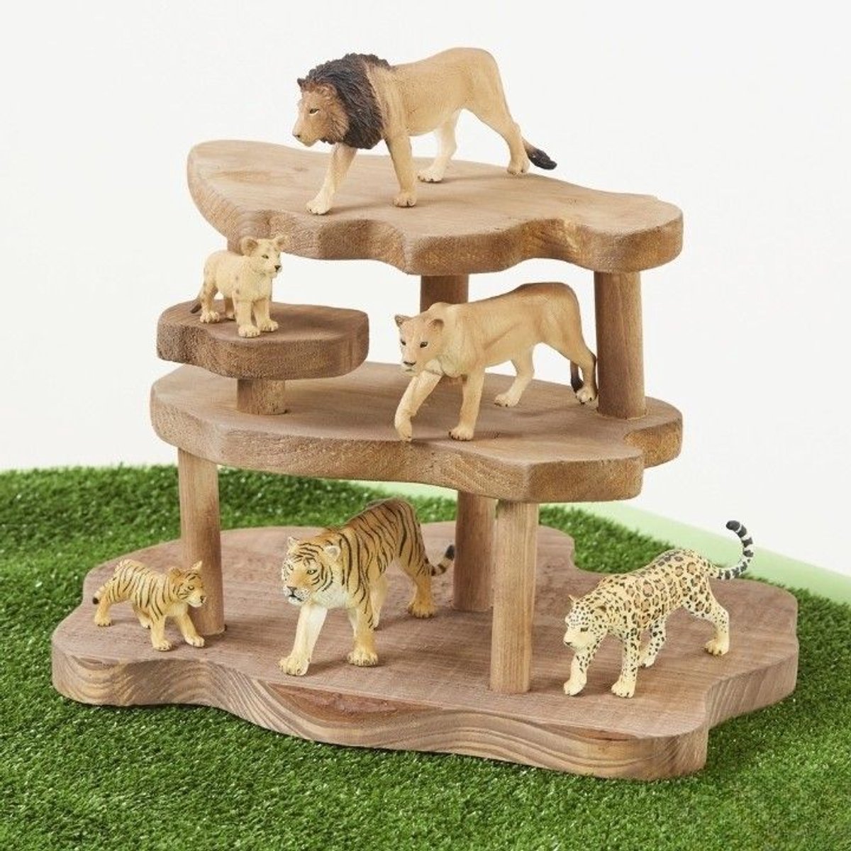 Cosy speelplatform Tuff Spot - creatief houten speelgoed voor kinderen.