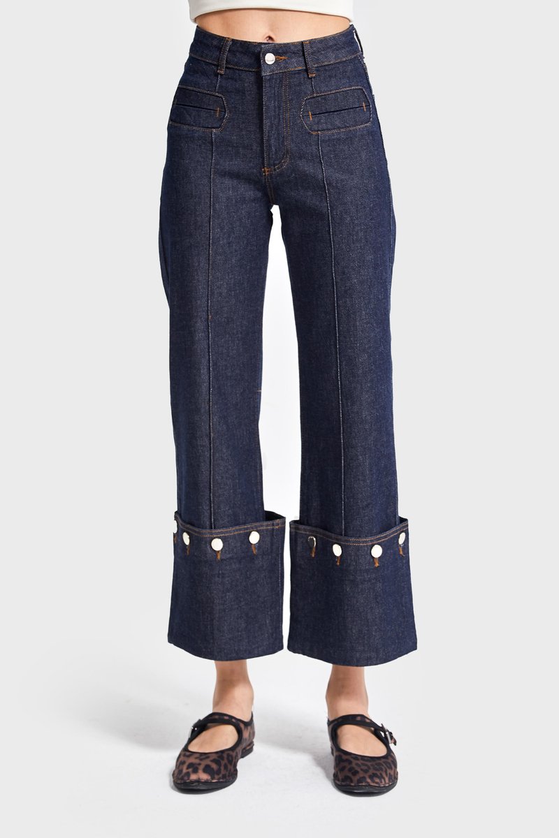 It's Basic - Straight High Rise Jeans