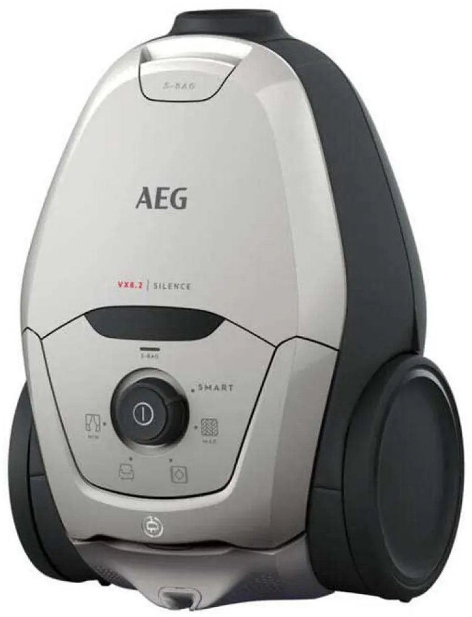 AEG VX82-1-2MG EcoLine - Stofzuiger met zak - Mineral Grey - Hepa 13 — afbeelding 4