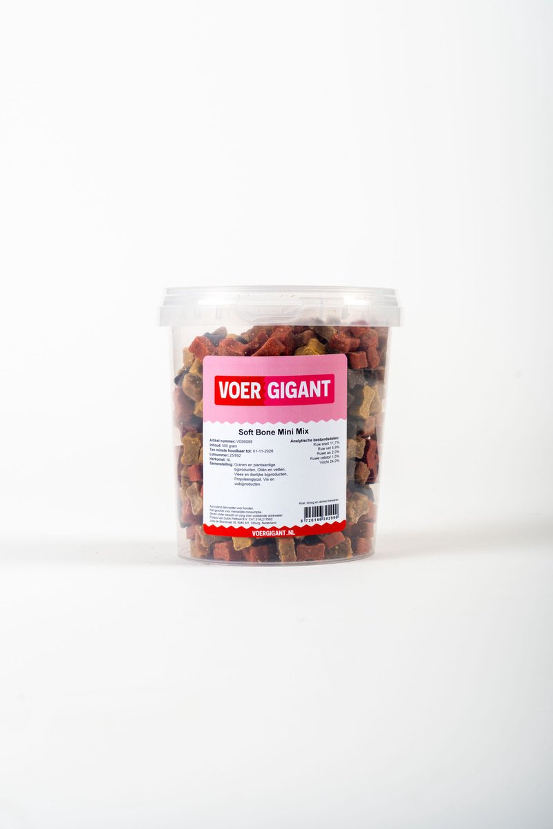 Voergigant - Semi-Moist Mini Mix - 500 g