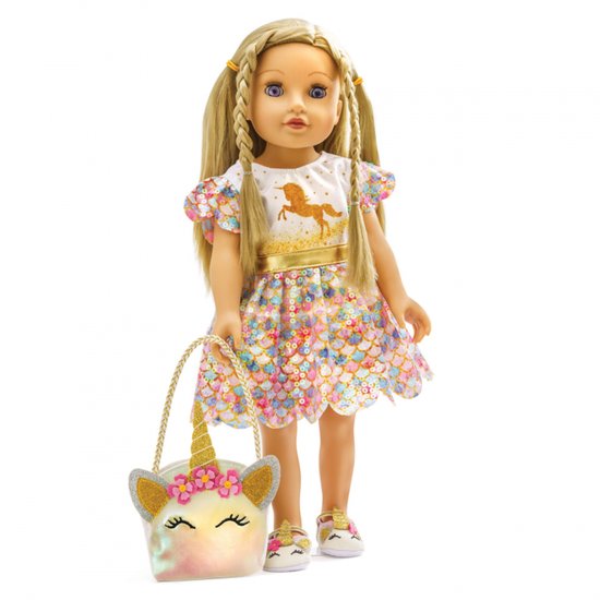 Puppen-Tasche Einhorn, Gr. 35-45 cm van Merkloos — afbeelding 2