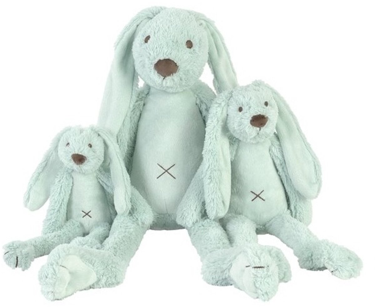 Happy Horse Konijn Richie Knuffel 38cm - Lagoon groen - Baby knuffel — afbeelding 5