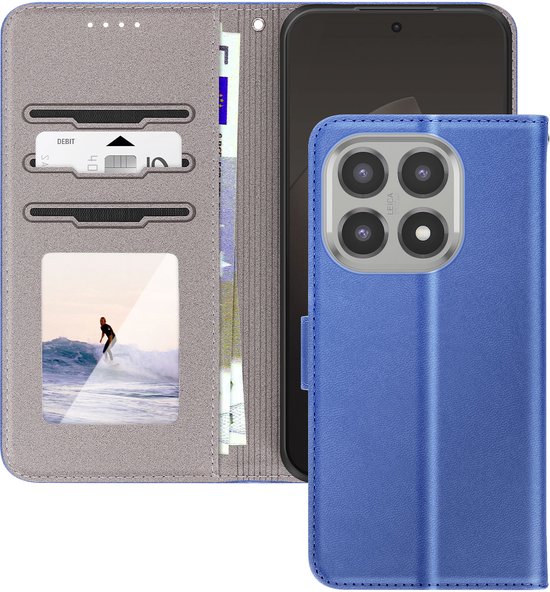 Snakehive Leren hoesje voor iPhone 16 Plus, vintage telefoonhoes met standfunctie en kaartsleuven, beschermhoes, handgemaakt in de EU, van hoogwaardig