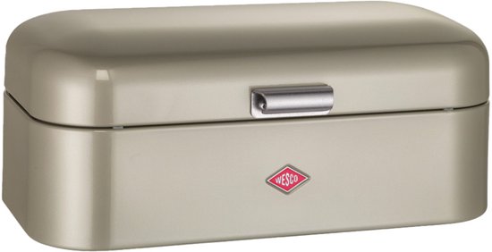 Wesco Single Grandy Broodtrommel - Blauw Staal Wesco Single Grandy Broodtrommel - Blauw Staal
