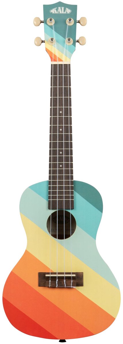 Kala KA-SURF-FAROUT Surf Series Far Out concert ukelele met gigbag