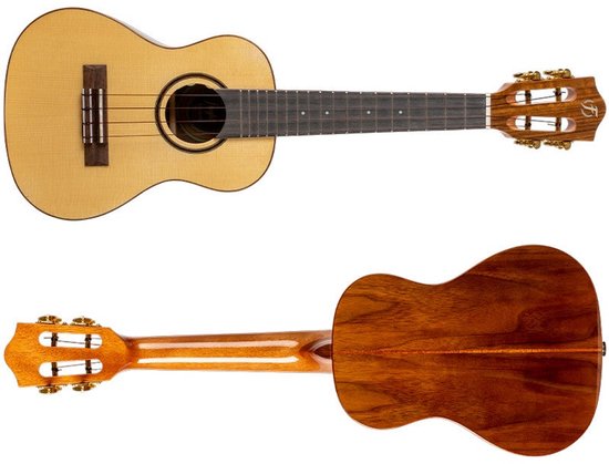 Flight Sophia Tenor Electro Ukulele - Solid Top - Princess Series