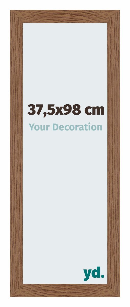 Your Decoration - Puzzellijst 37,5x98 cm - Eiken Rustiek - Puzzellijst 1500-2000 stukjes - MDF Fotolijst - Mura