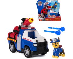 PAW Patrol - Brandweerredding - Chase Politieauto - Speelgoedauto met speelfiguur