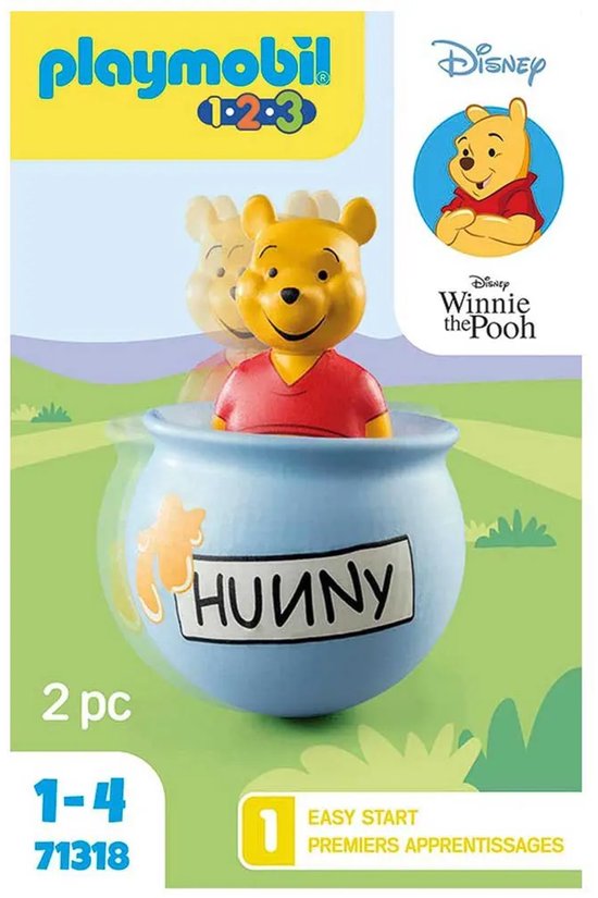 PLAYMOBIL 1.2.3 & Disney Winnie de Poeh Honingpot - 71318 van Playmobil — afbeelding 4