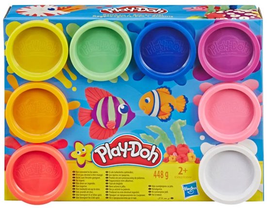 Play-Doh 8-pack verschillende kleuren assorti