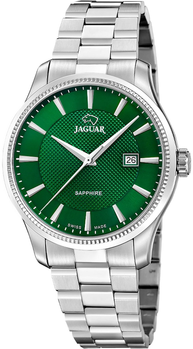 Jaguar J1041-4 Swiss Made ACAMAR (AY-kuh-mar) Heren Horloge