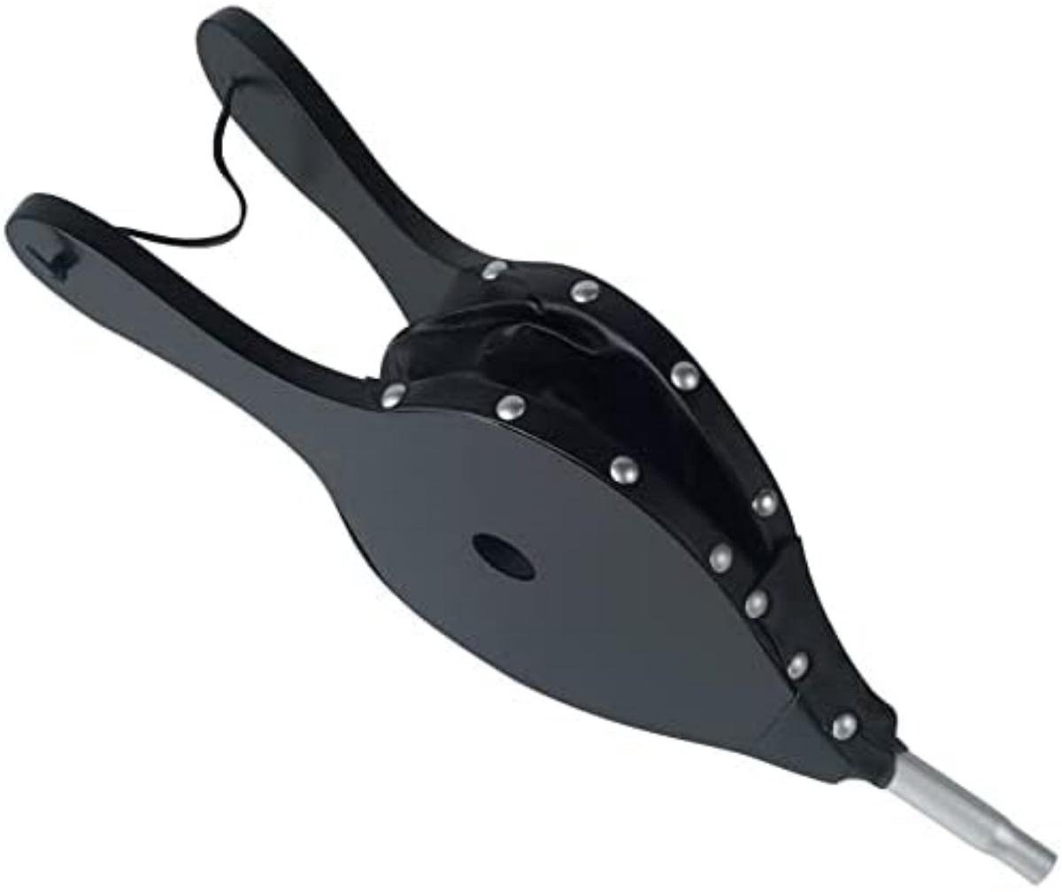 EXCITAT Blower - Handmatige blower - BBQ-benodigdheden - Geschikt voor open haarden, BBQ-grills, kamperen in de buitenlucht, houtkachels - Zwart