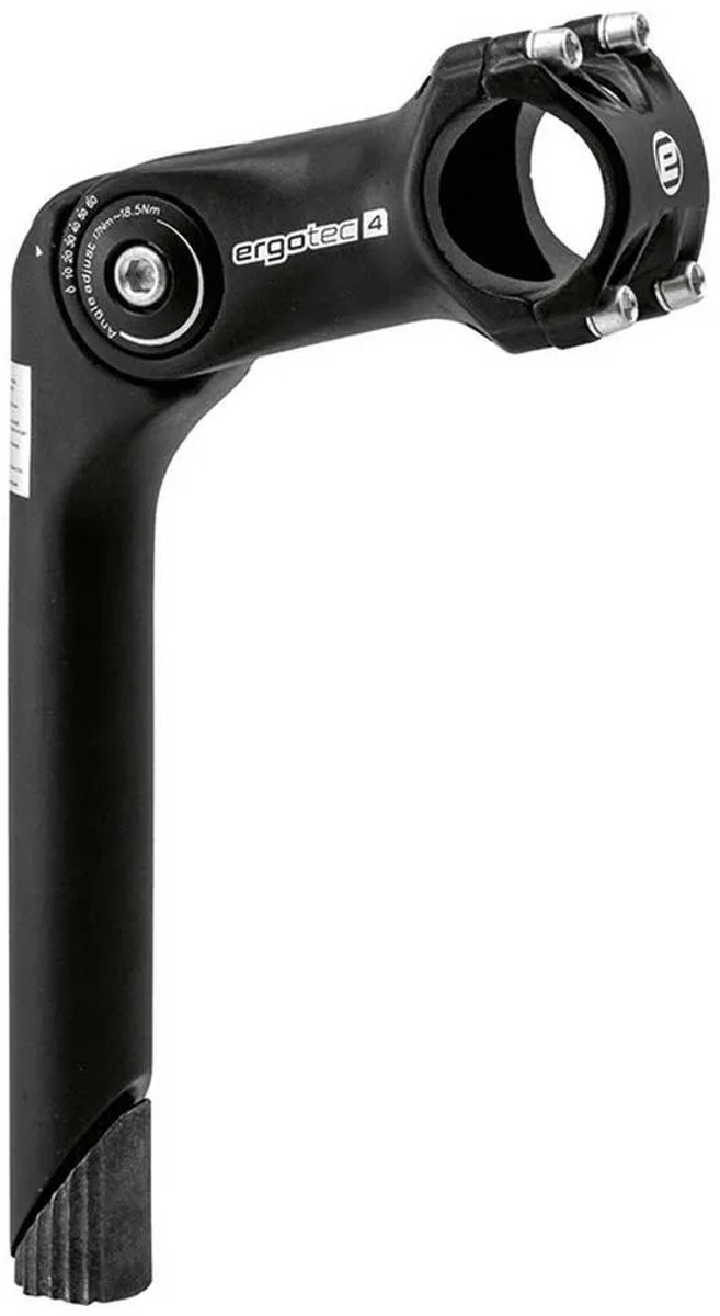 Ergotec Stuurpen Octopus 2 Tube 25.4/31.8 180/90 Zwart van Ergotec — afbeelding 4
